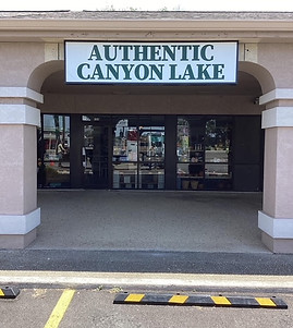 Authentic Canyon Lake Store Front