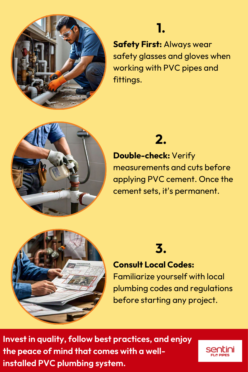 How to Ensure Successful PVC Pipes Plumbing Installations?