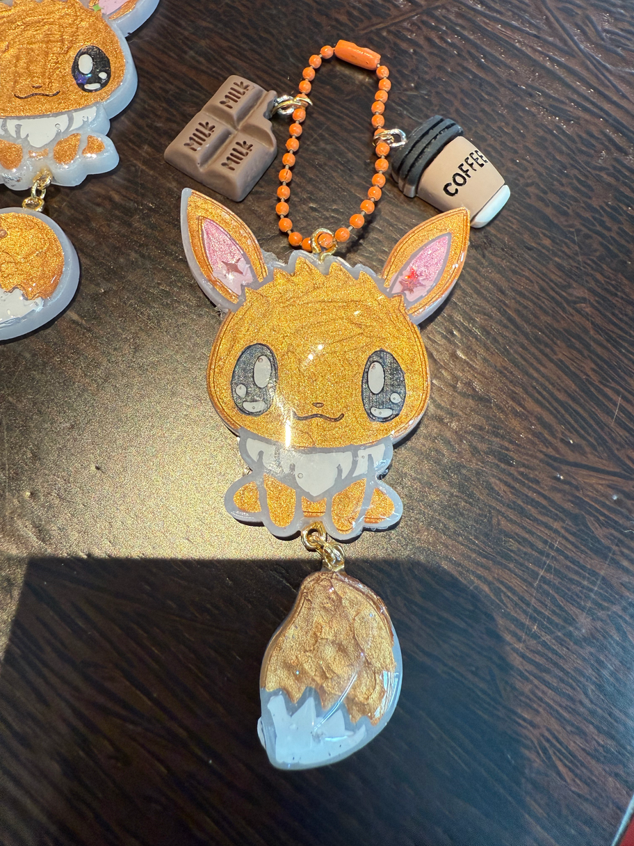 small animal-shaped charms featuring a cute bunny design on each charm.