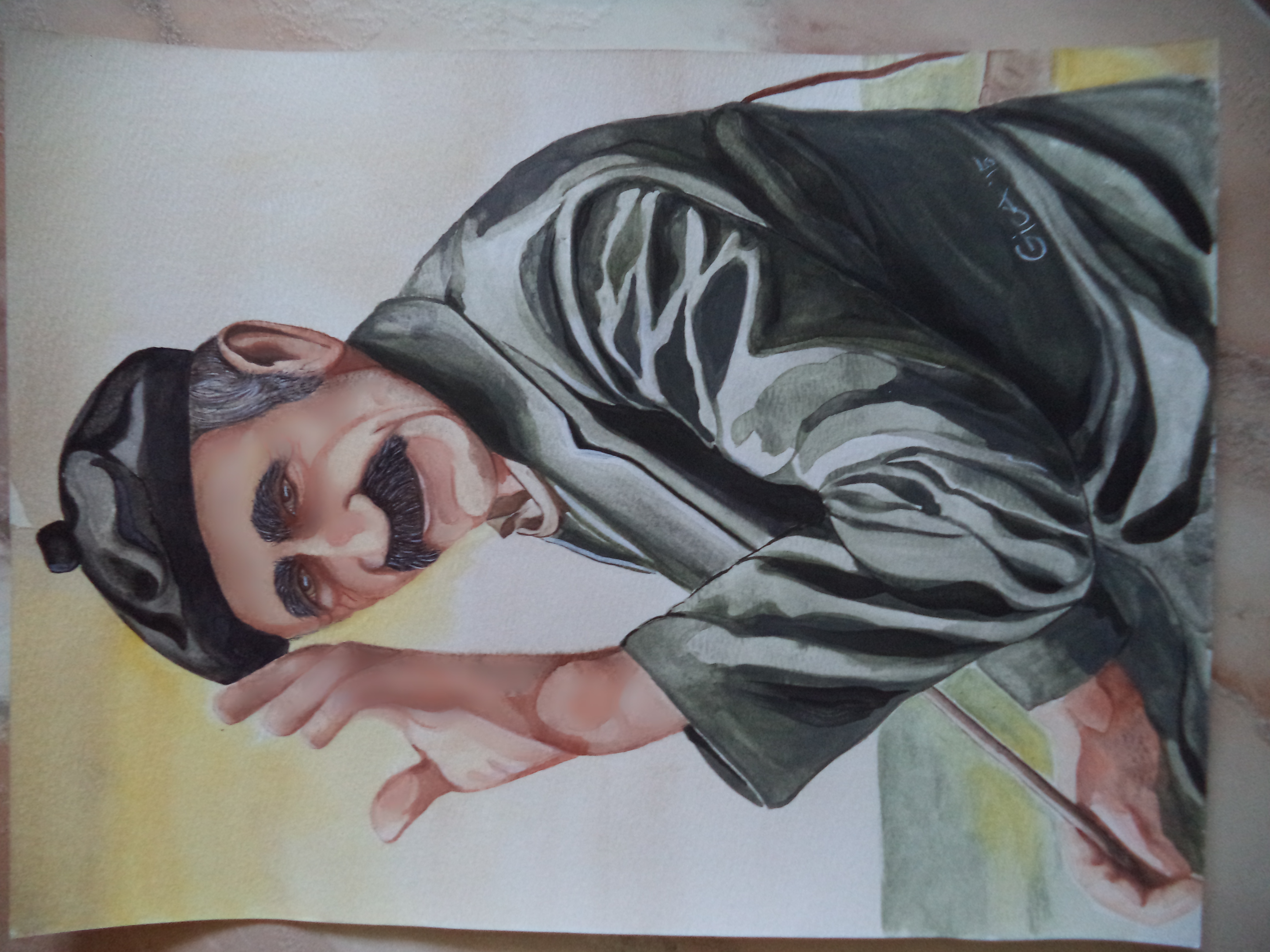 Original GicaArt Watercolor