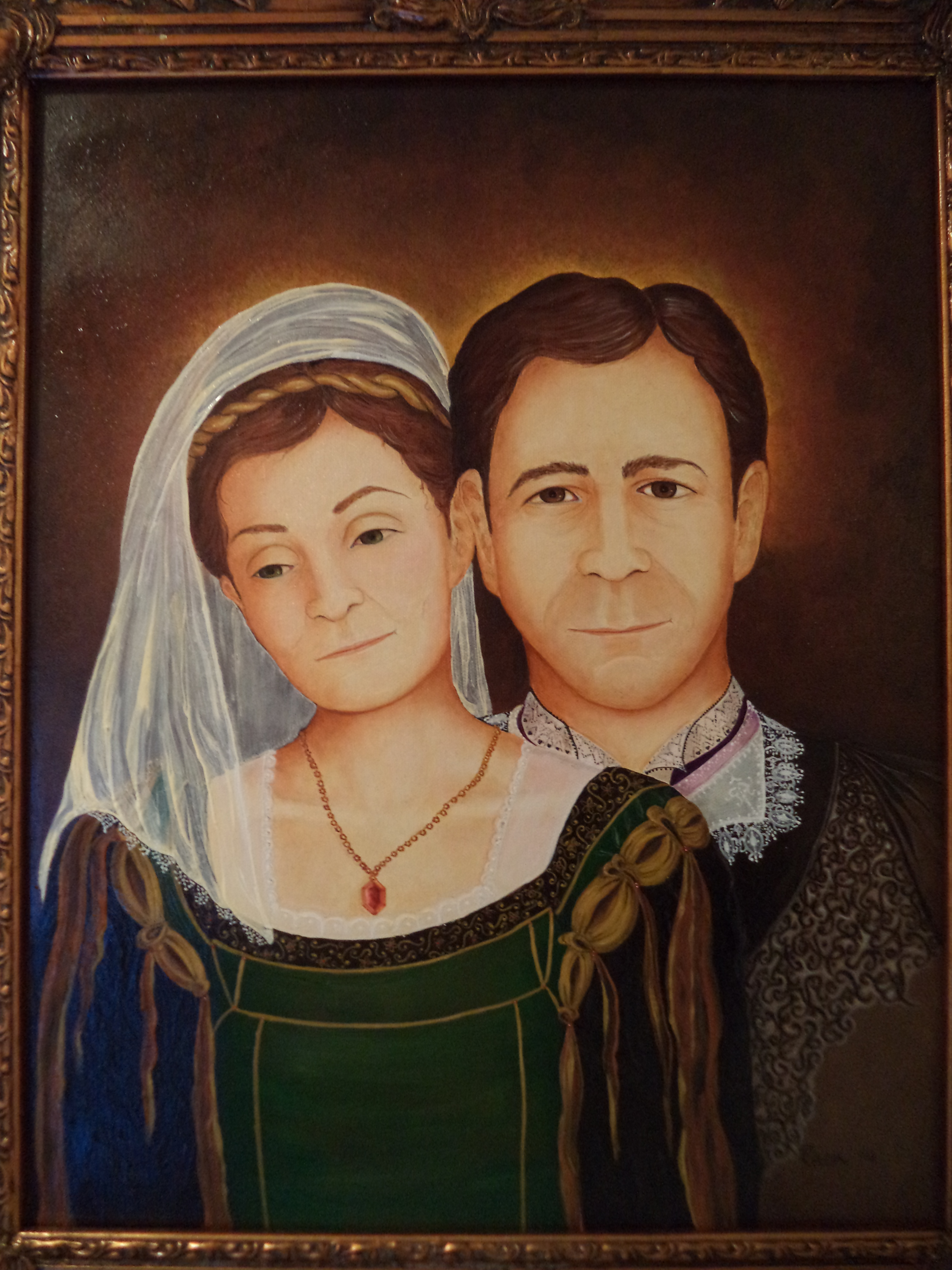 Item#0216 ''The Players'' by Gica 16X20