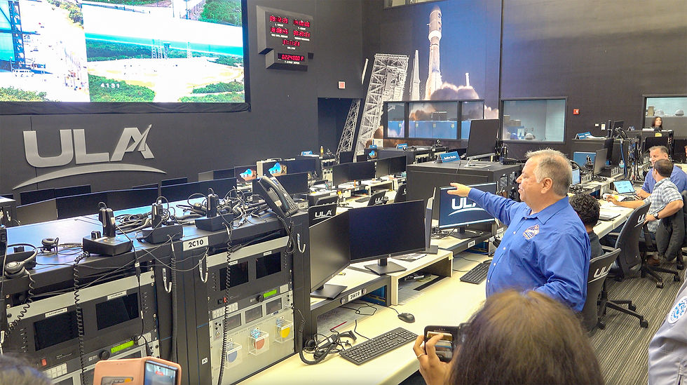 Launch Conductor at the Advanced Spaceflight Operations Center (ASOC)