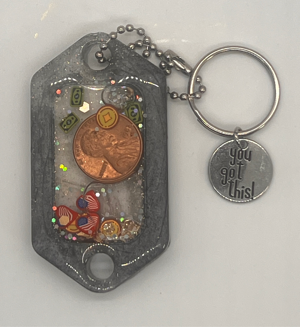 Thumbnail: 2025 Uncirculated Penny Shaker Keychain Keepsake
