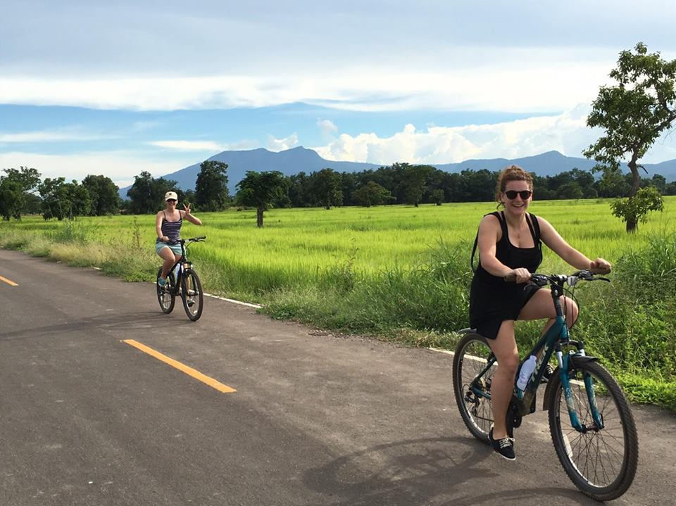 Cycling in Sukhothai
