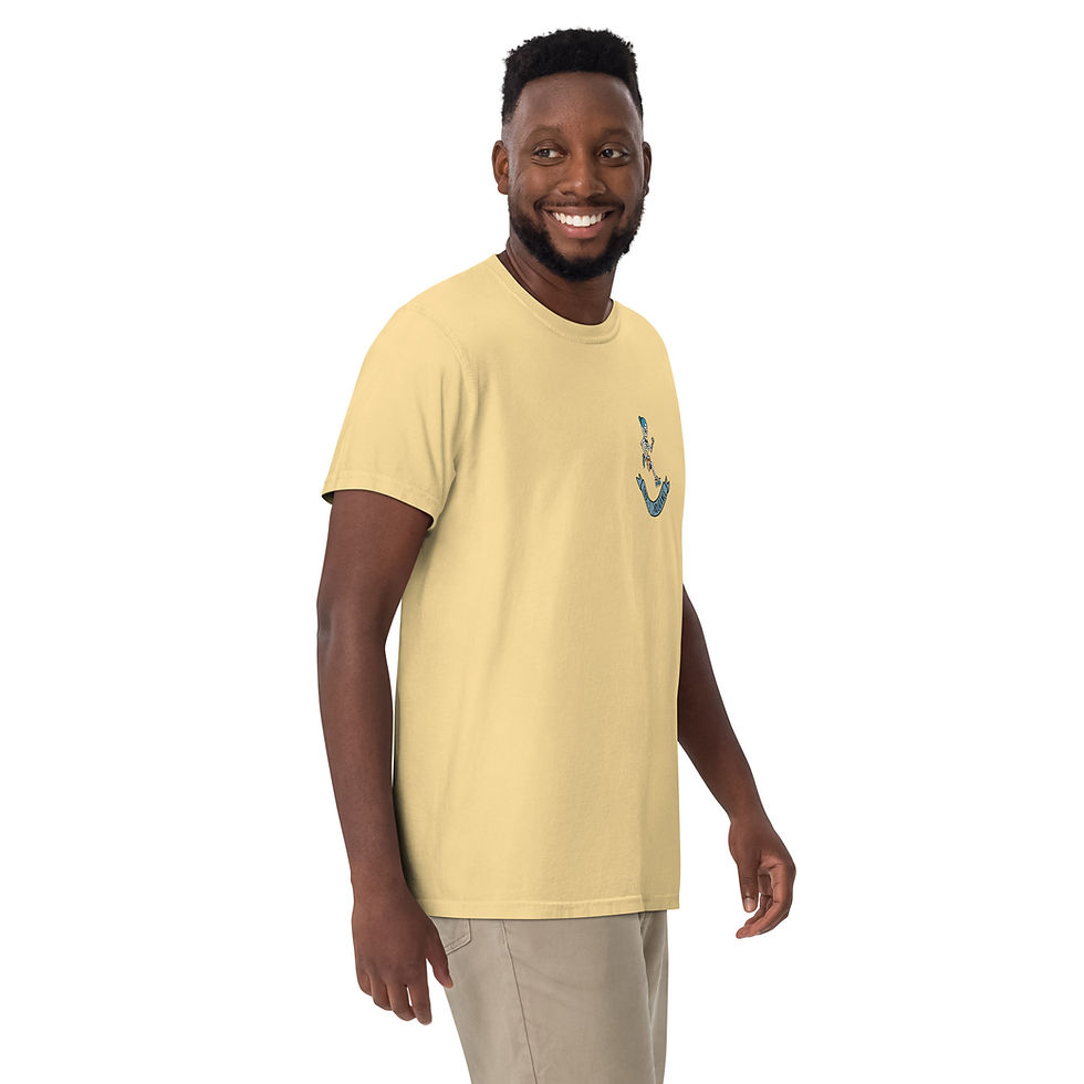 Thumbnail: Skeleton Runner garment-dyed t-shirt