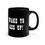 Thumbnail: Black mug 11oz
