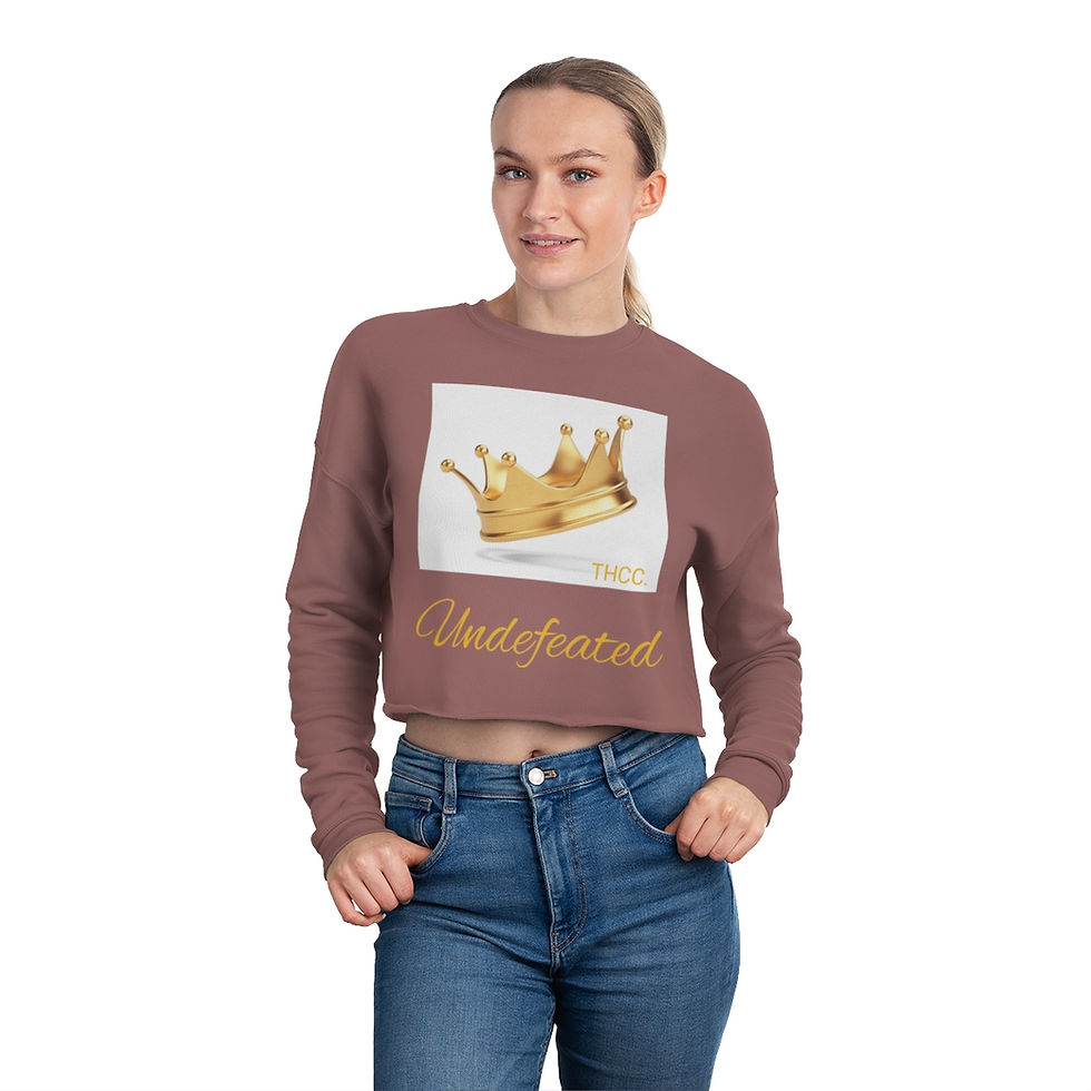 Thumbnail: Women's Cropped Sweatshirt