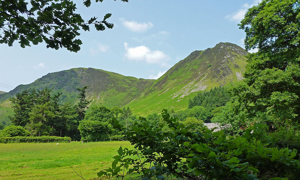 Llechwedd Du and Foel Hafod-Fynydd