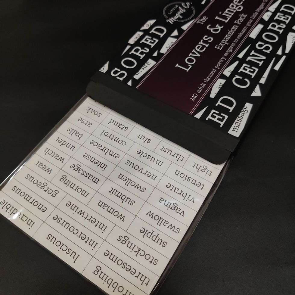Thumbnail: The Lovers & Lingerie Expansion Pack | Poetry Magnets