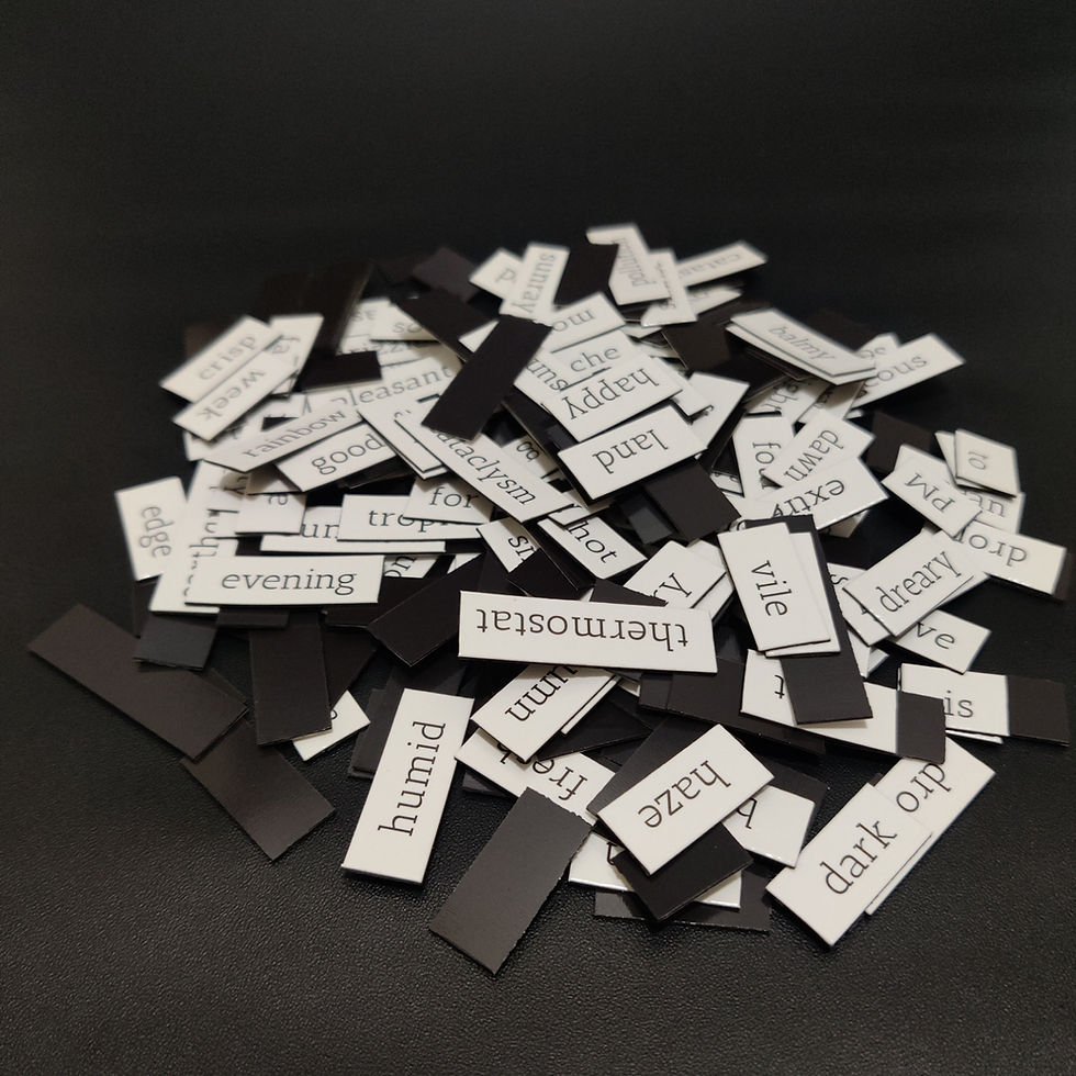 Thumbnail: The Storms & Sunshine Expansion Pack | Poetry Magnets