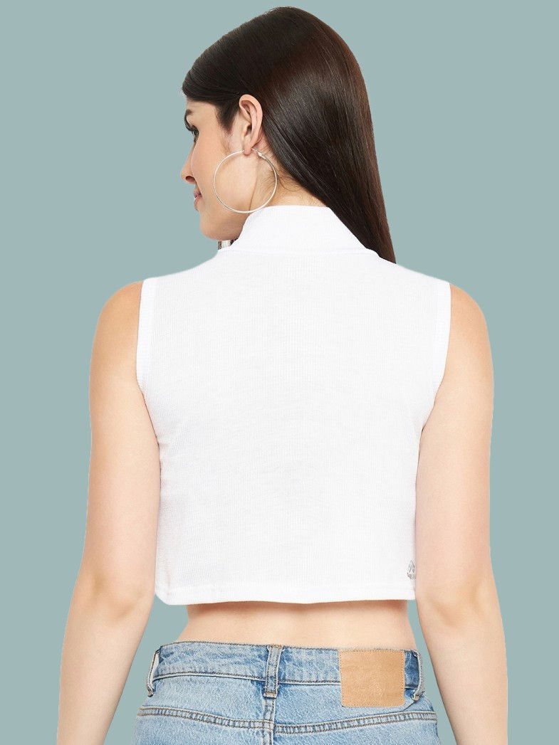 Alza Casual White Top