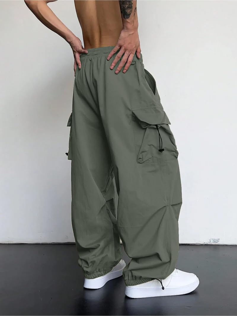 Men's Cargo Pants with Multiple Pockets