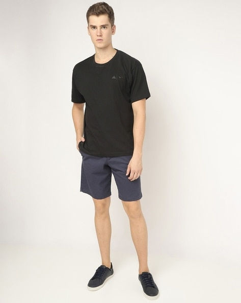 Navy Blue GAP Essentials Washwell Shorts