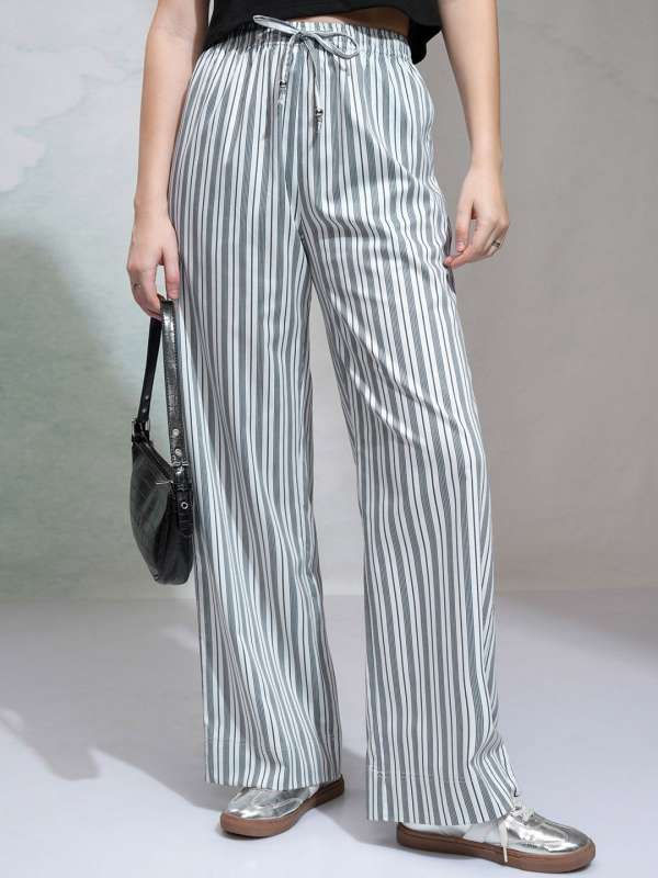 Tokyo Talkies Women Striped Trousers