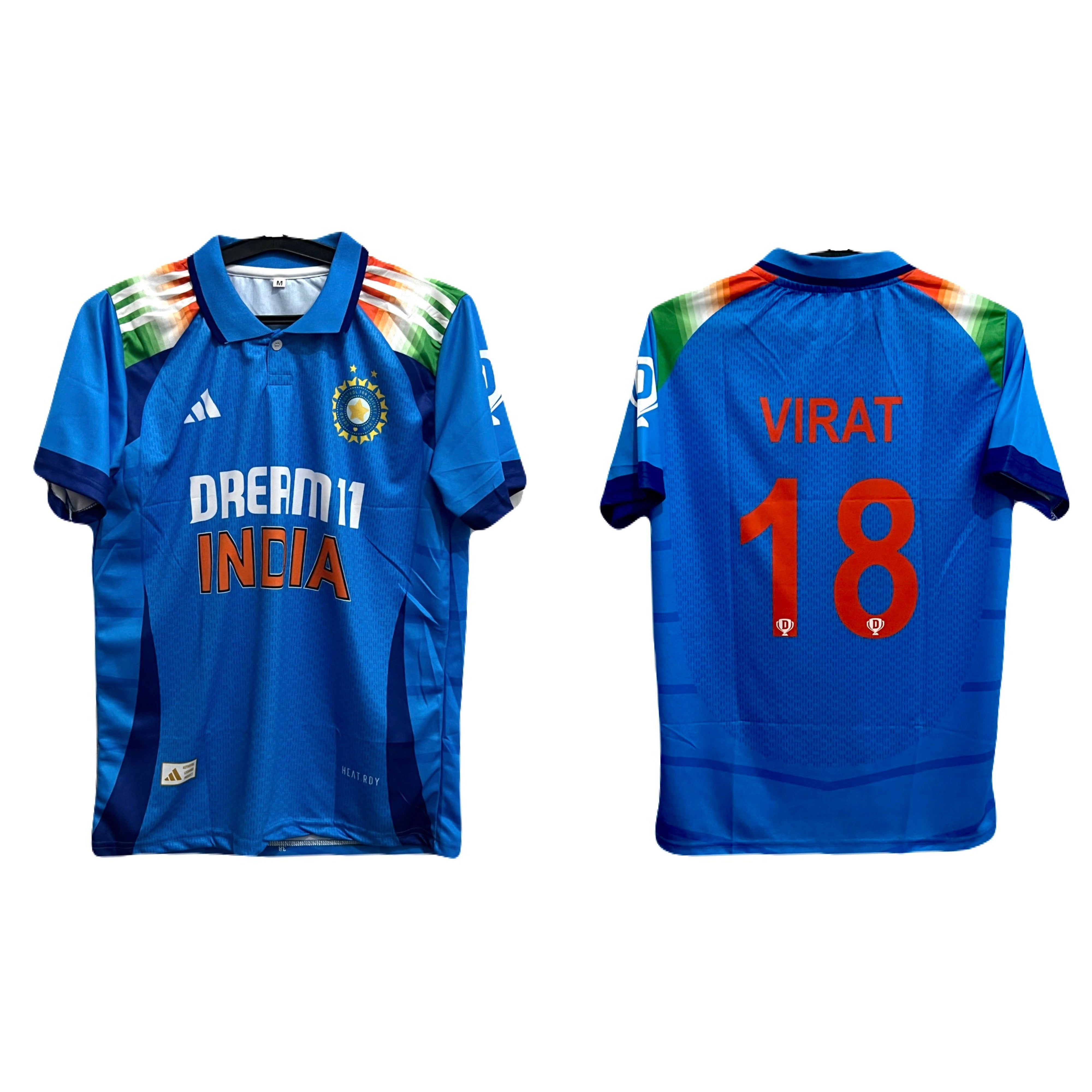 Cricket Jersey Virat Kohli India National 2025