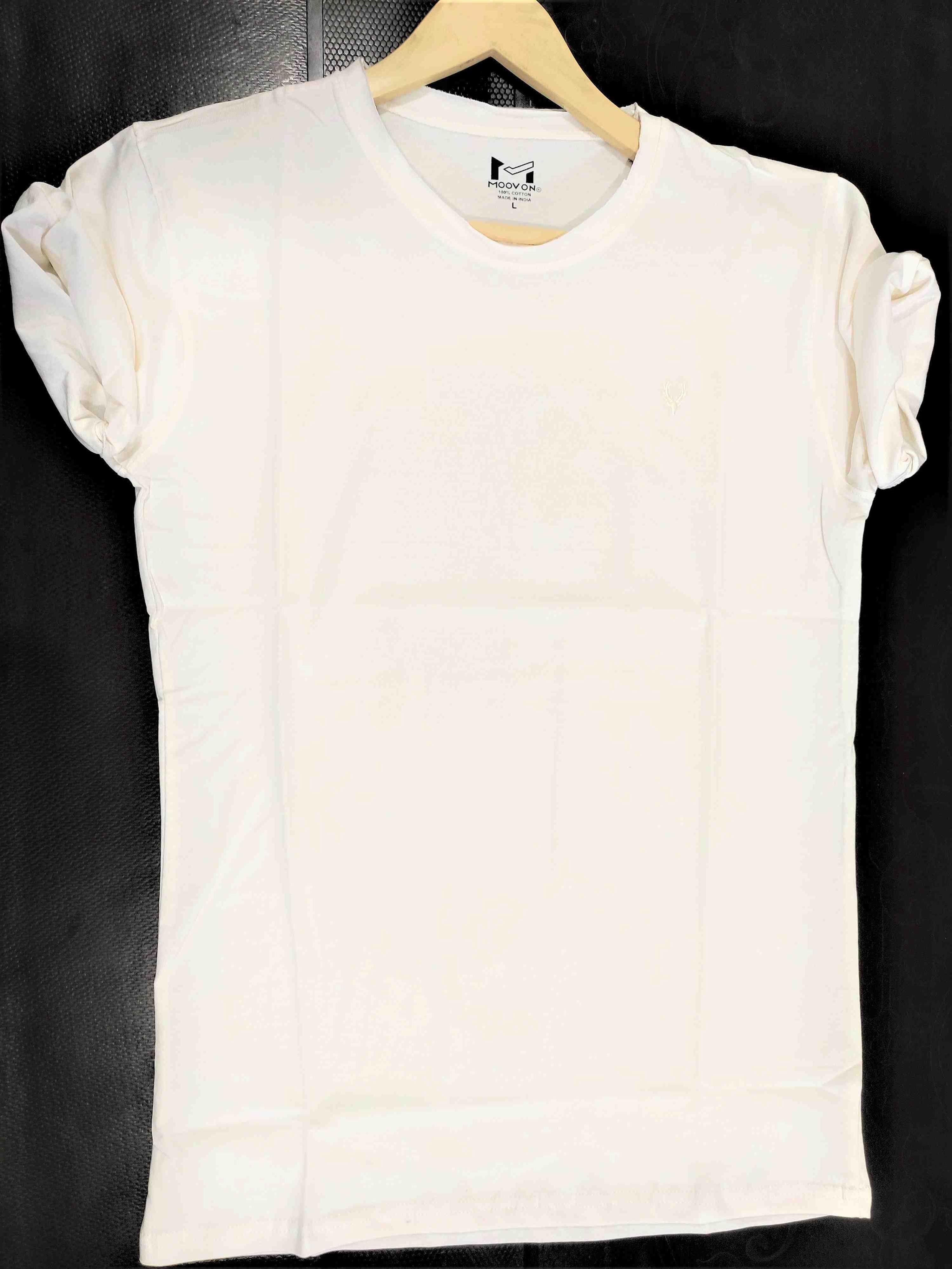 Heathered Crew-Neck T-shirt