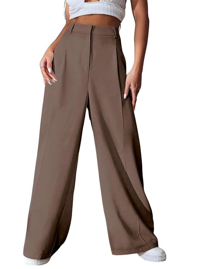 Women's High-Waisted Korean Trousers
