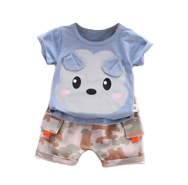 Cotton Unisex T-Shirt & Shorts Set