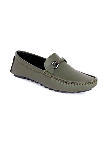 AADI Men's Synthetic Leather Loafer Shoes