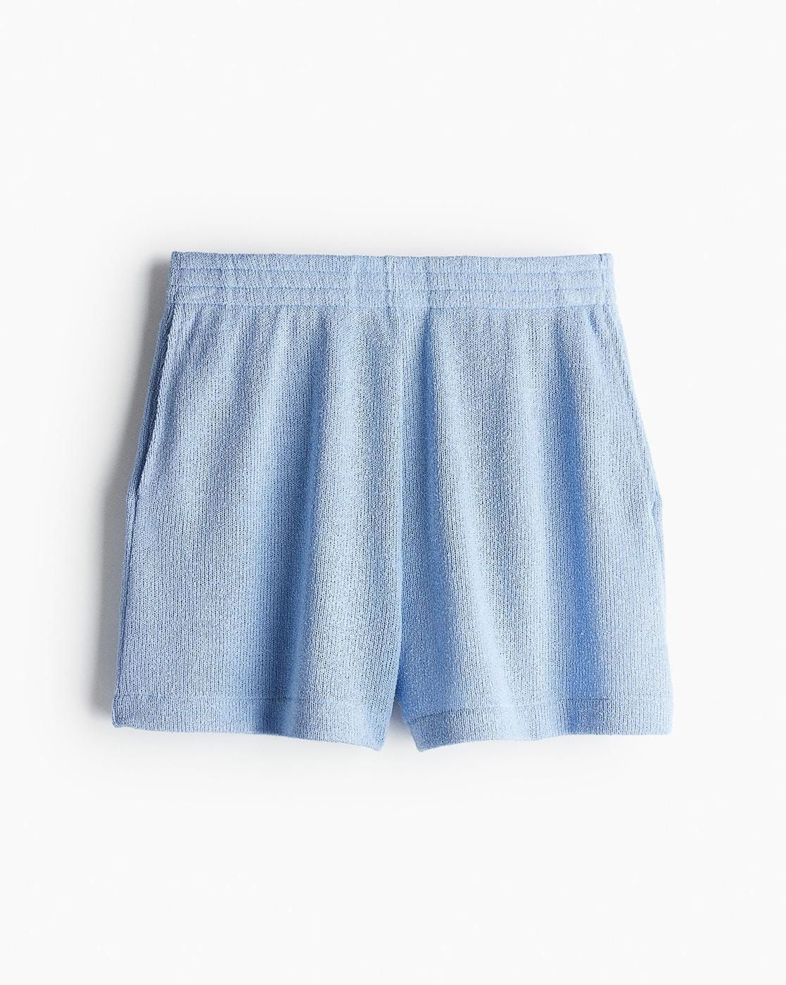 H&M Women's Blue Jersey Shorts