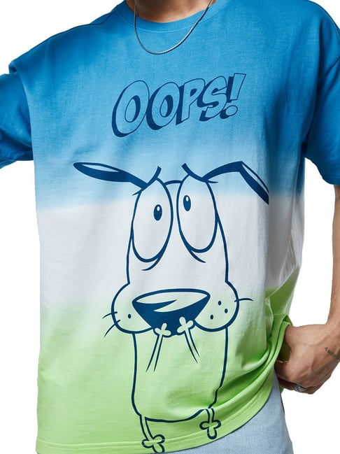 The Souled Store Multicolour Printed T-Shirt