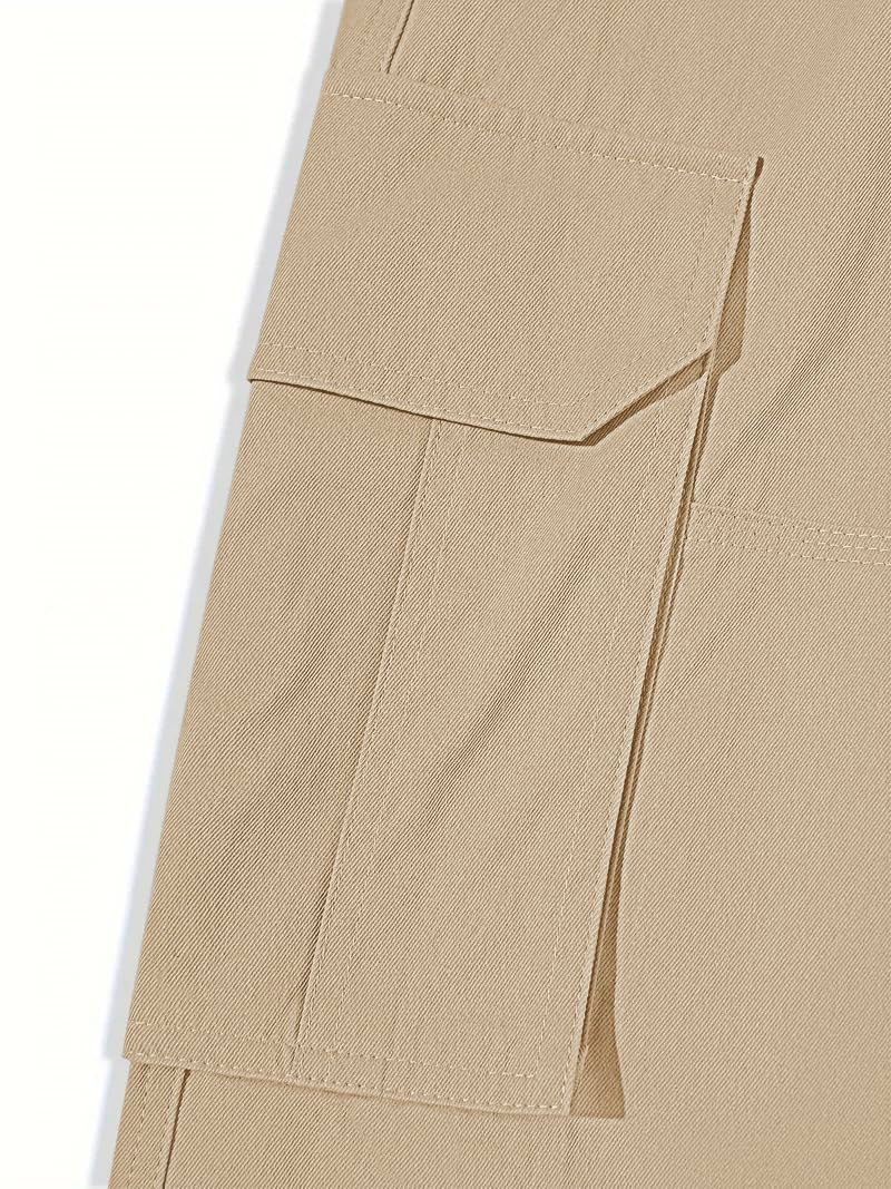 Vogaan Men's Loose Fit Drawstring Cargo Pants