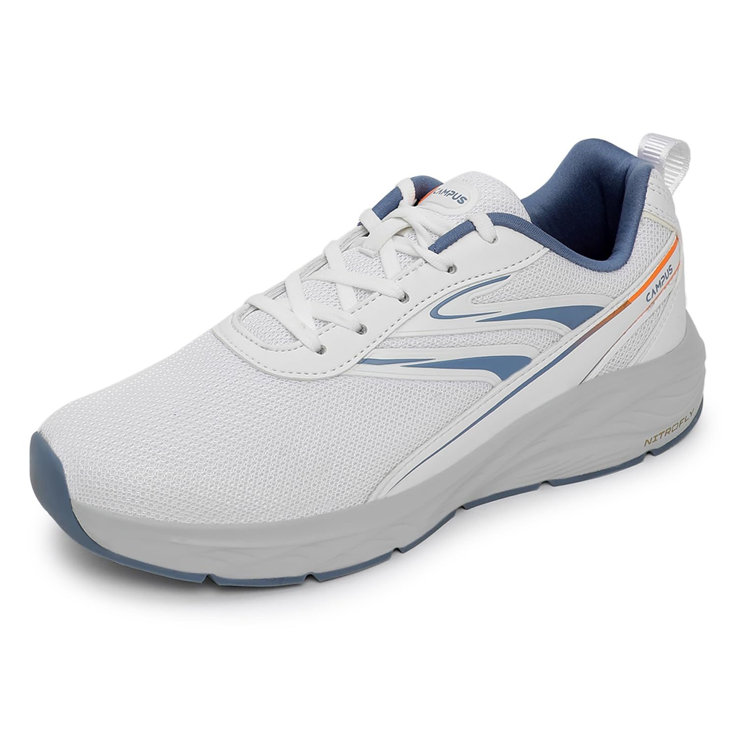 Campus Men Conor Running Shoes – Lightweight Mesh Design