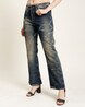Dark Blue Women's Bootcut Jeans