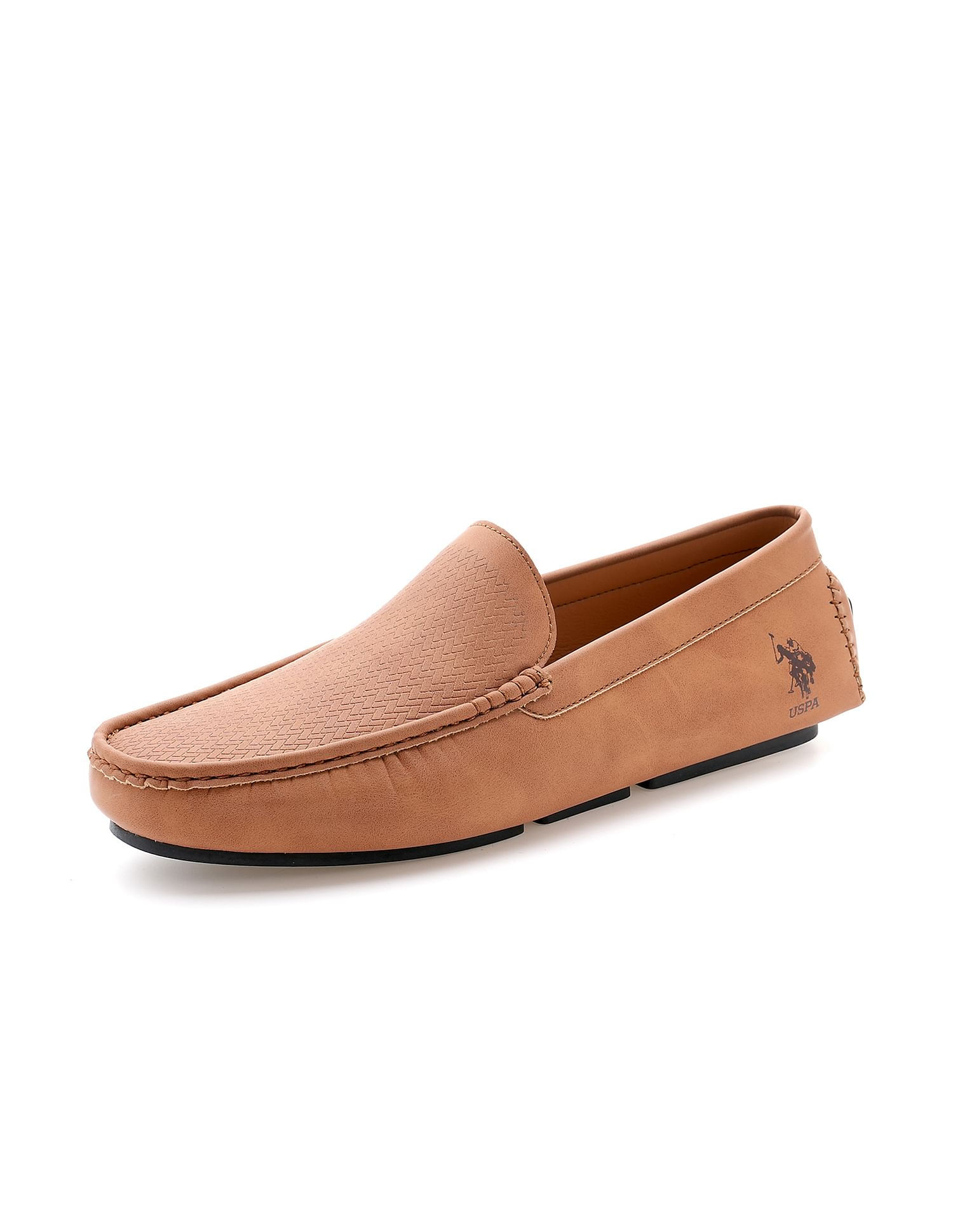 US Polo Assn Men Colin 50 Textured Loafers