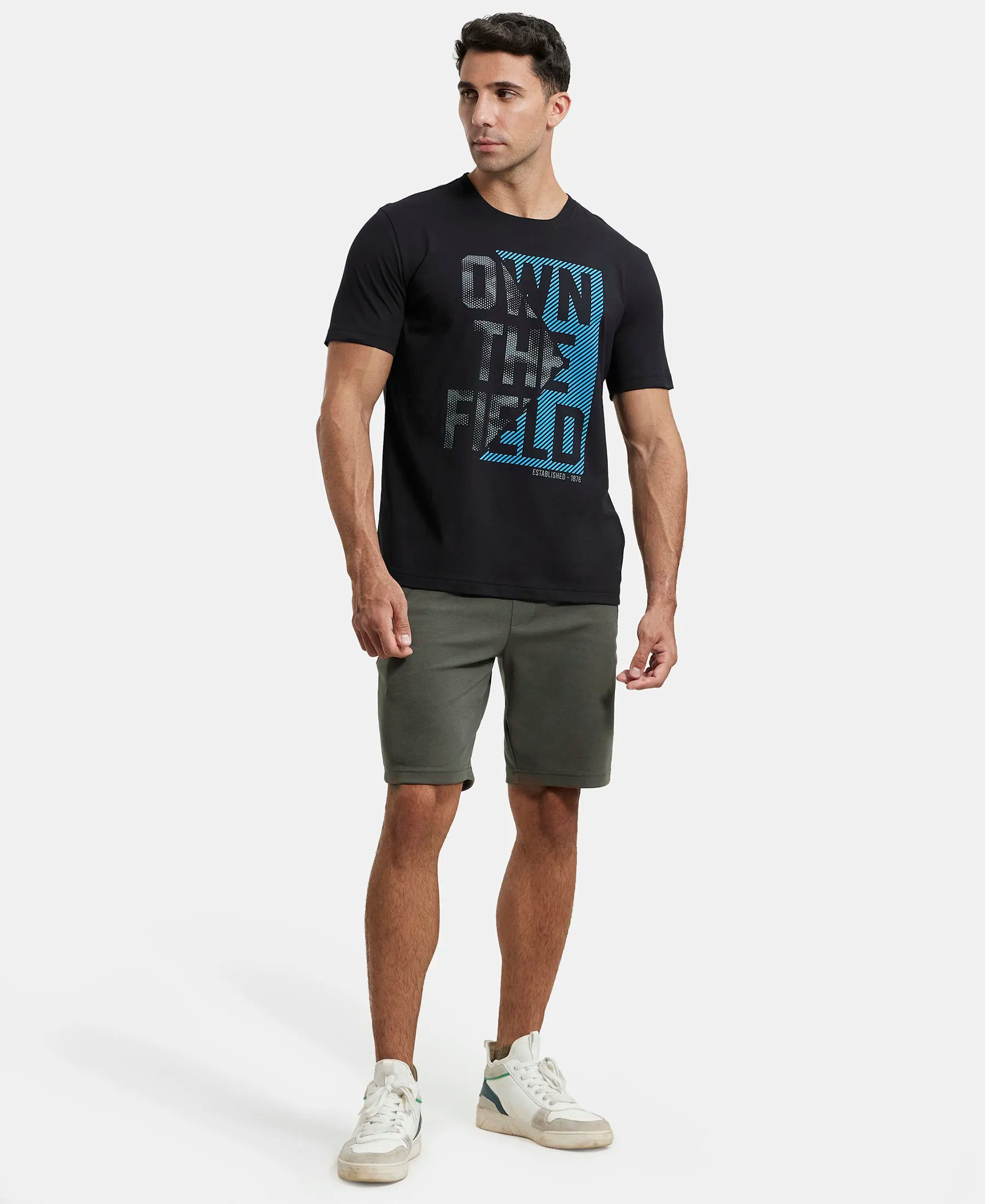 Combed Cotton Graphic T-Shirt