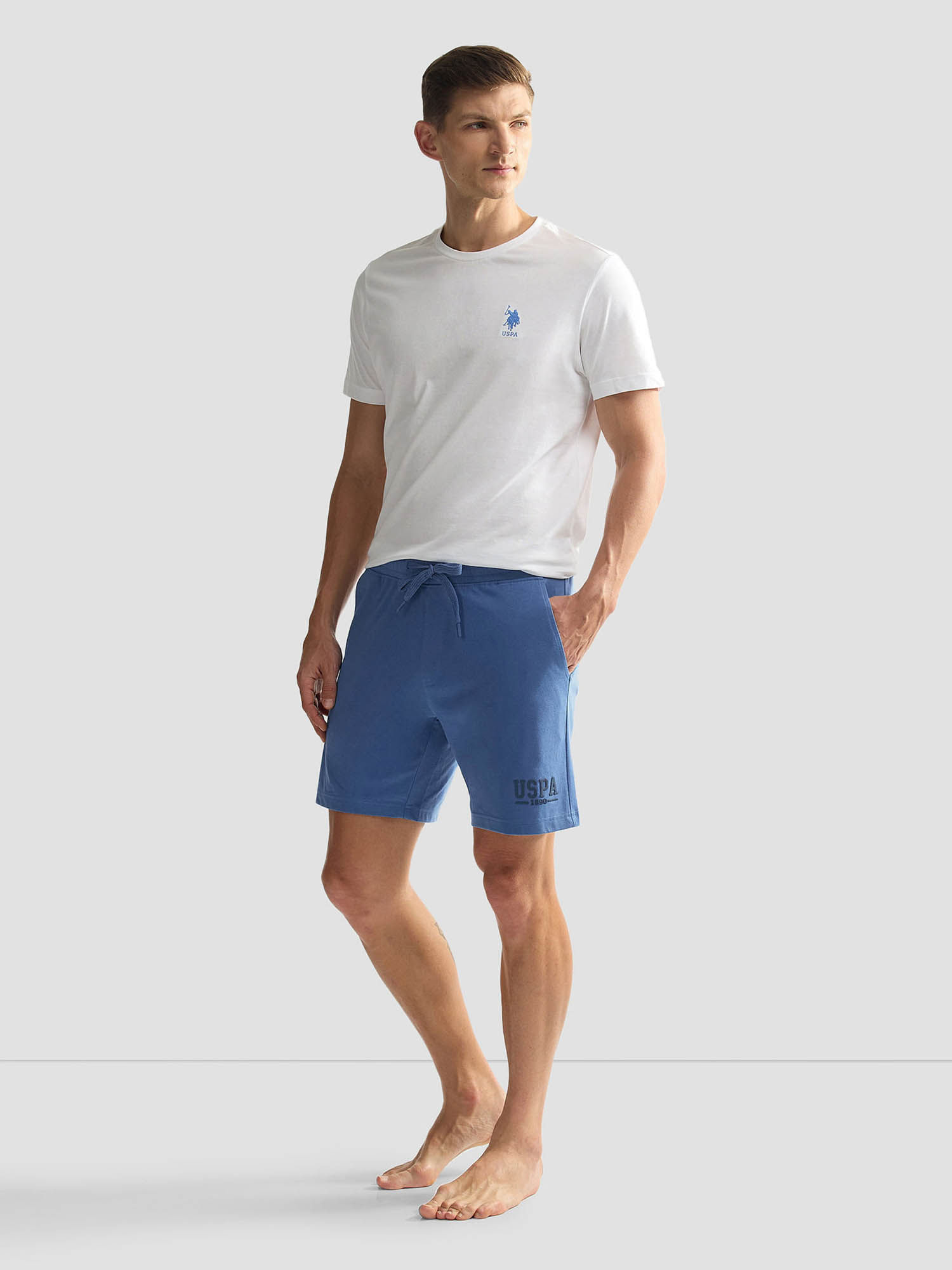 U.S. Polo Assn. Solid Logo Iybf Knit Shorts