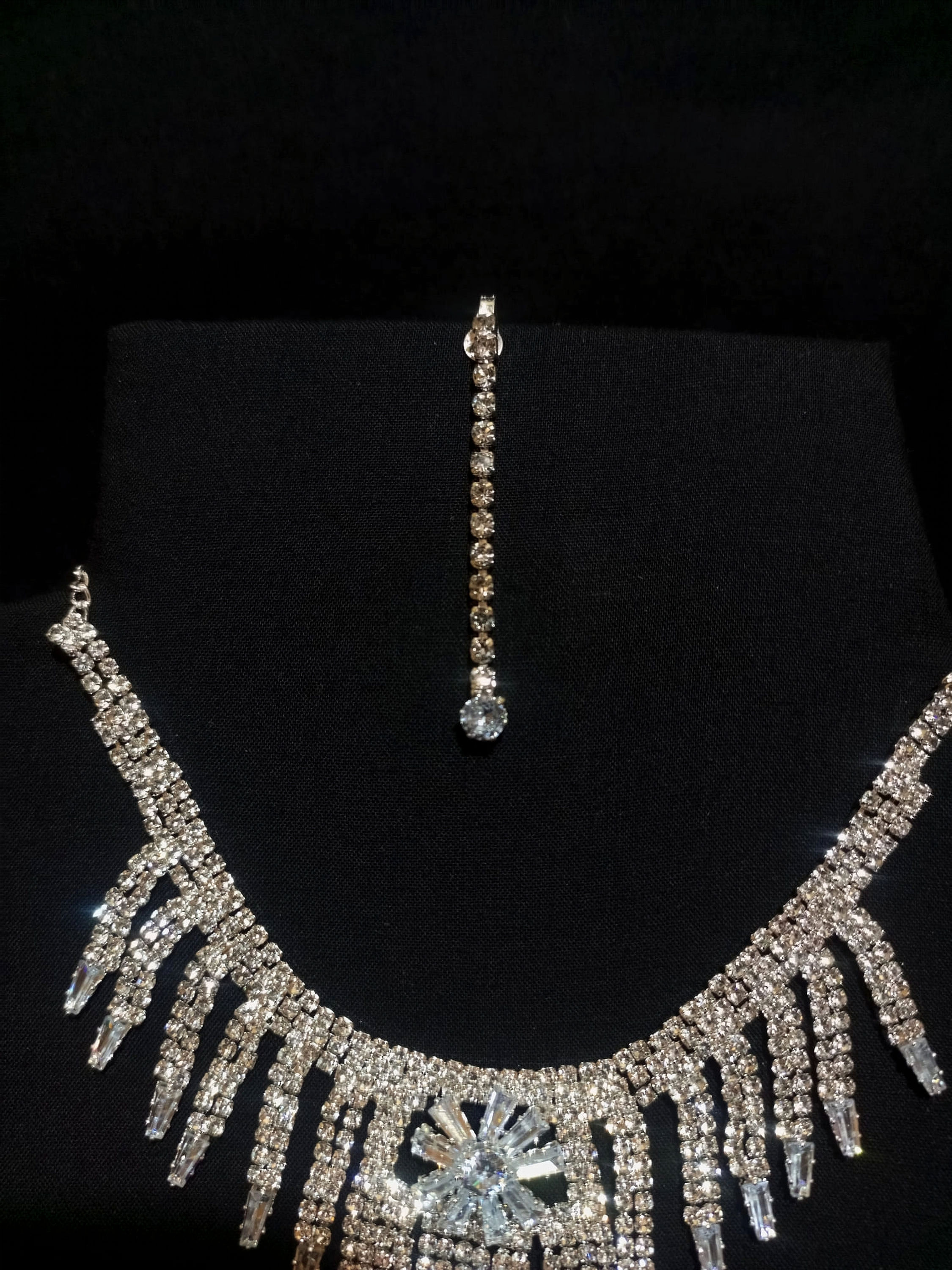Celestial Cascade Rhinestone Jewelry Set