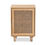 Thumbnail: Rattan Front Teak Nightstand – Japandi Style with Warm Texture