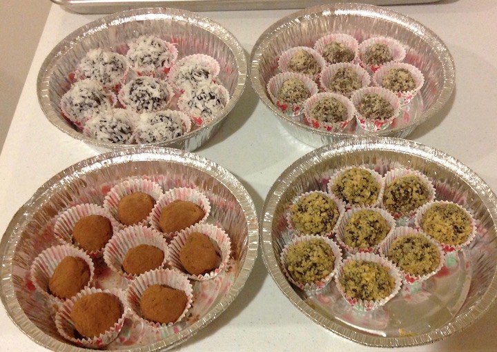 Arranged Food and Objects