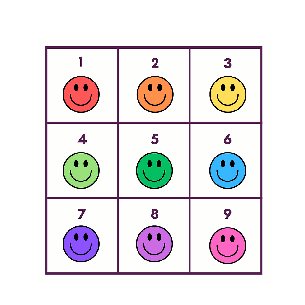 KS1 Smiley Face Algebra Matching Cards