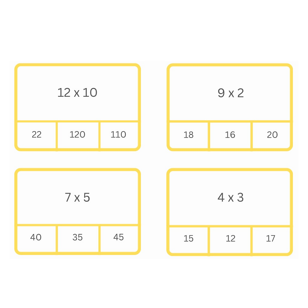 Thumbnail: Multiplication Peg Cards