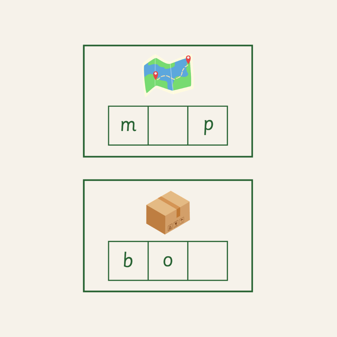Missing Letters - CVC words