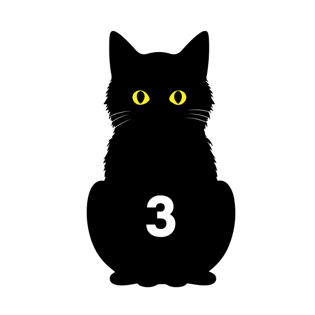 Black cats and pumpkins 1-20