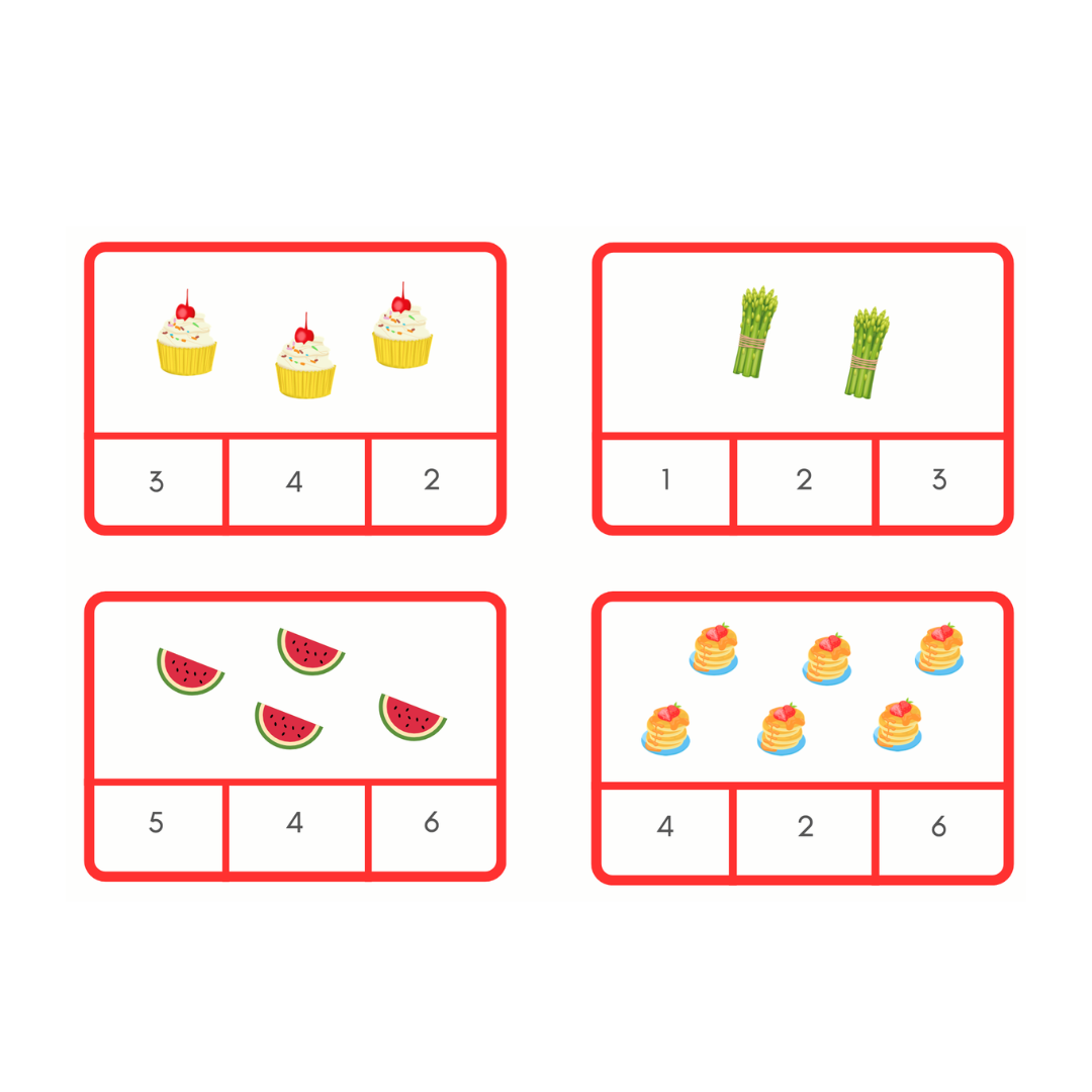 Subitising Peg Cards