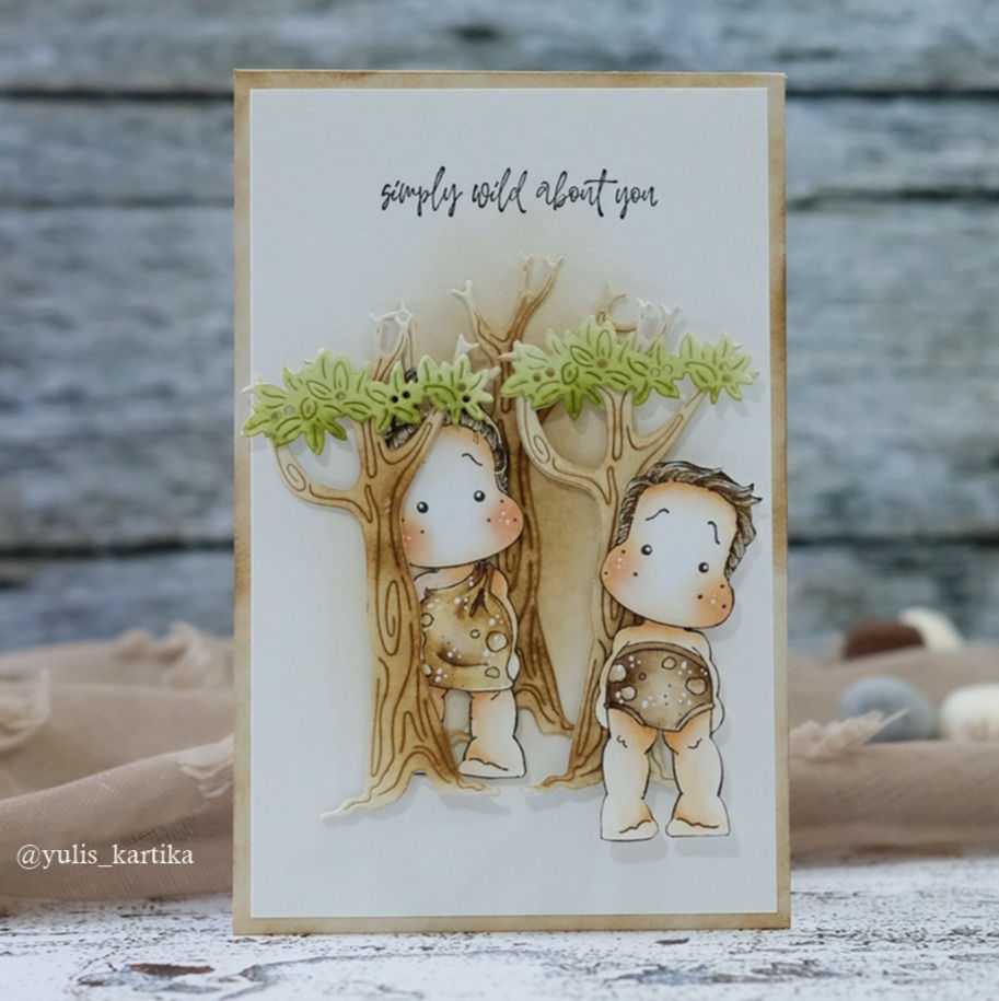 Thumbnail: CC22 You Tarzan Edwin {Rubber Stamp}