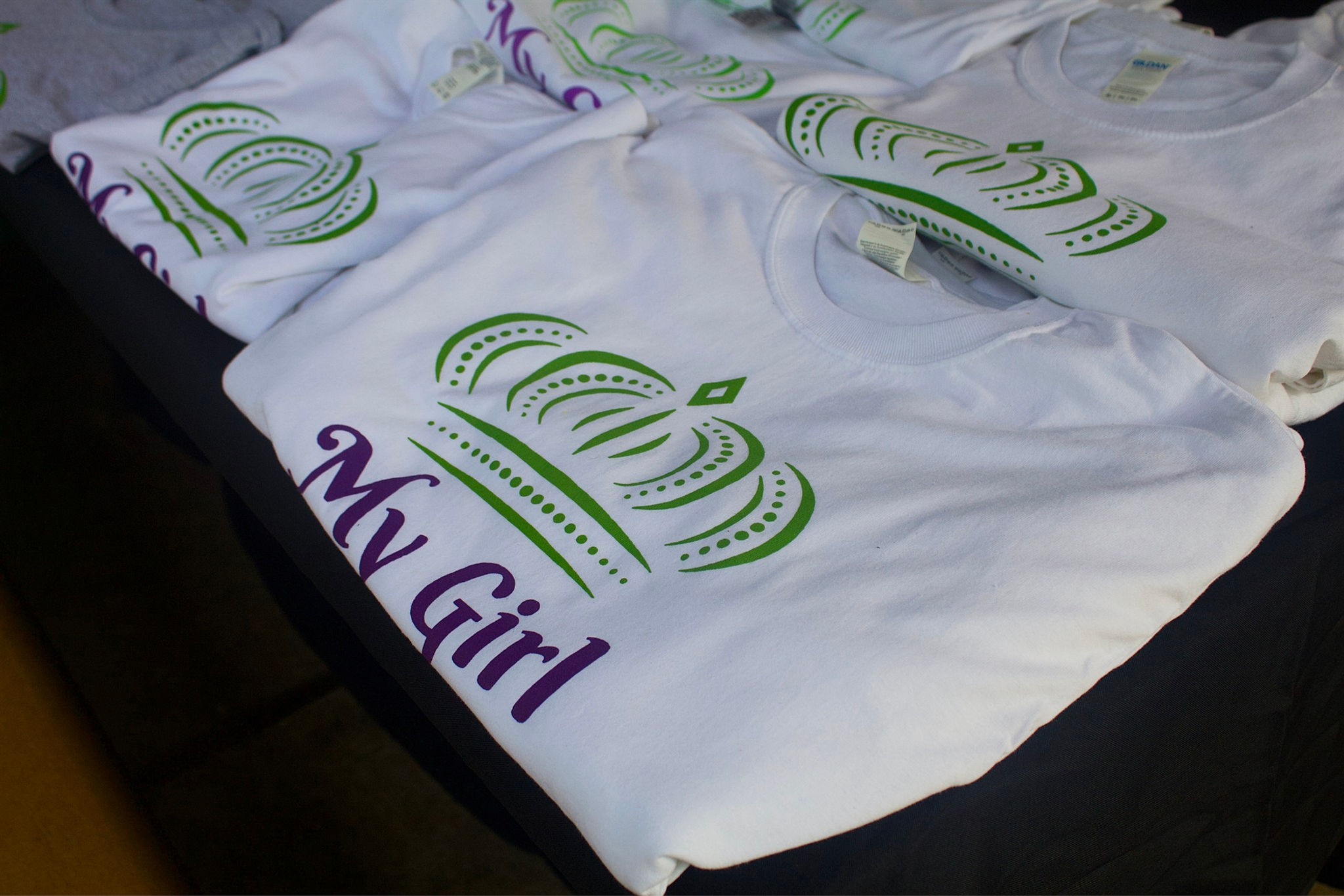 My Girl logo shirts