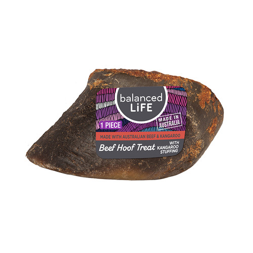 Cow Hoof Beef Chew Filled With Kangaroo Treat For Dogs Sydney Cavoodles