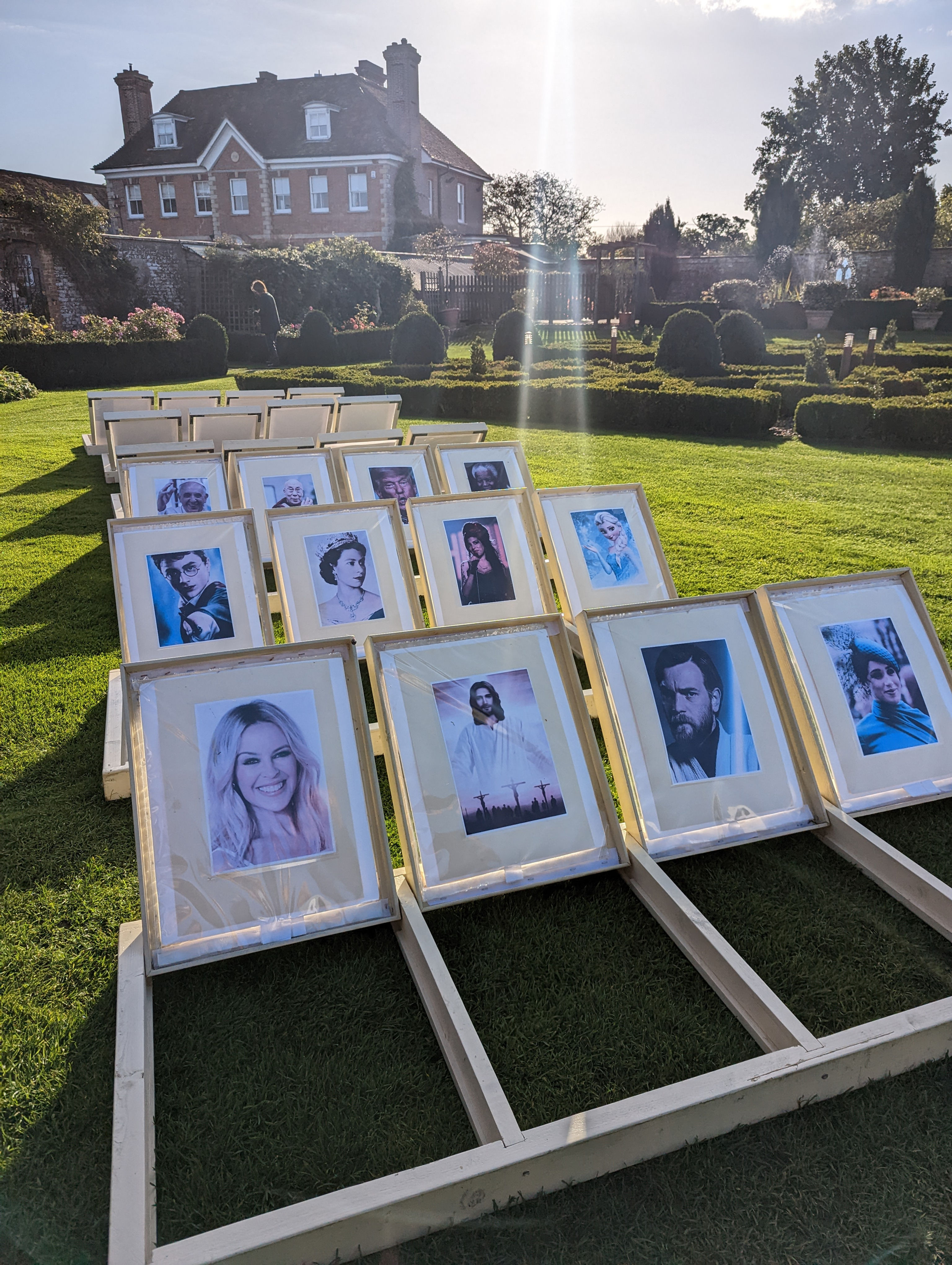 Giant Guess Who - Customizable with velcro pockets