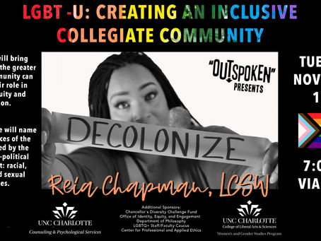 OUTspoken Presents: Reia Chapman
