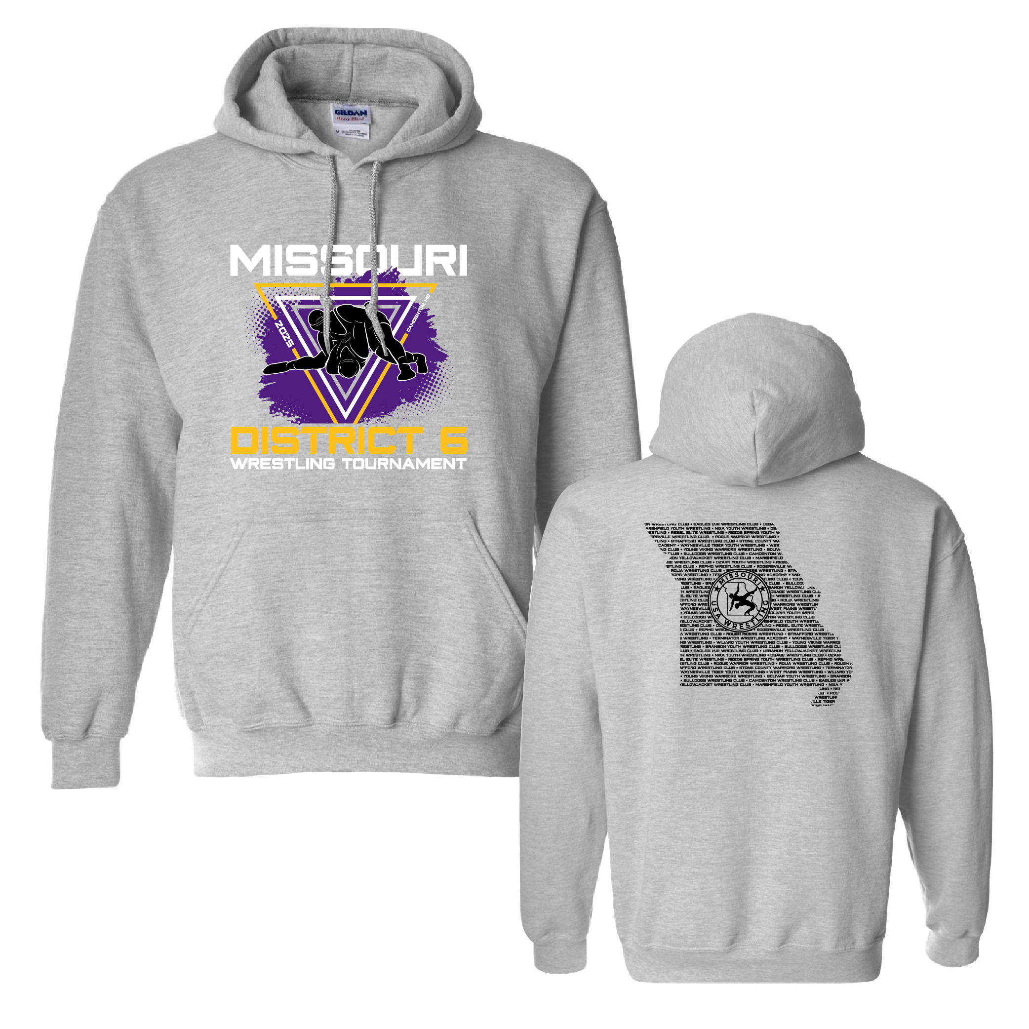 District 6 Tournament Hoodie (Adult)