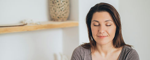 woman looking relaxed