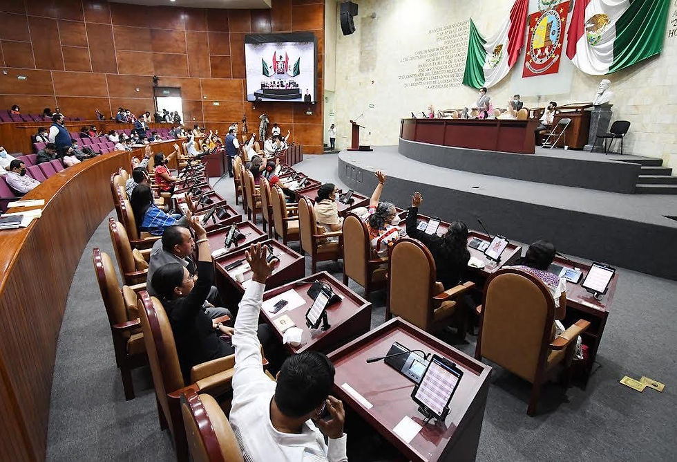 AUTORIZA CONGRESO CAMBIO DE AUTORIDADES EN LOMA BONITA Y SAN MIGUEL ALOAPAN