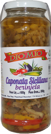 CAPONATA SICILIANA de BERINJELA - 600gr