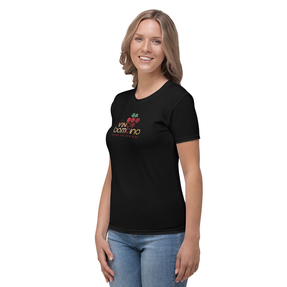 Thumbnail: Vino Bambino Women's T-Shirt - Black
