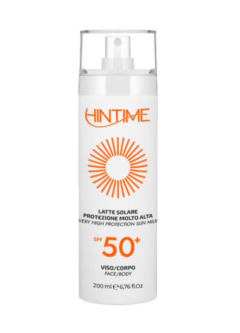 Latte solare protezione 50+